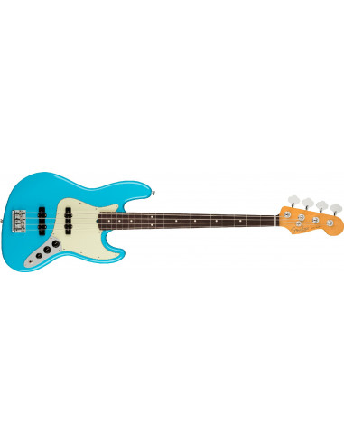 Fender American Professional II Jazz BassRosewood Fingerboard, Miami Blue