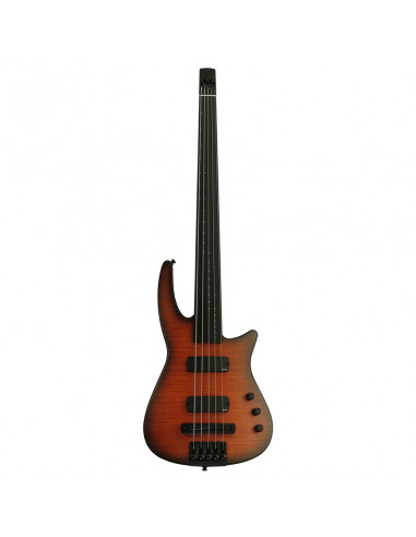 NS Design - NXT5a Radius Bass 5 Fretless Sunburst