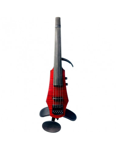 NS Design - WAV5 Electric Violin 5 Trasparent Red