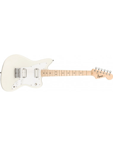 Squier MINI JAZZMASTER HH Maple Fingerboard, Olympic White